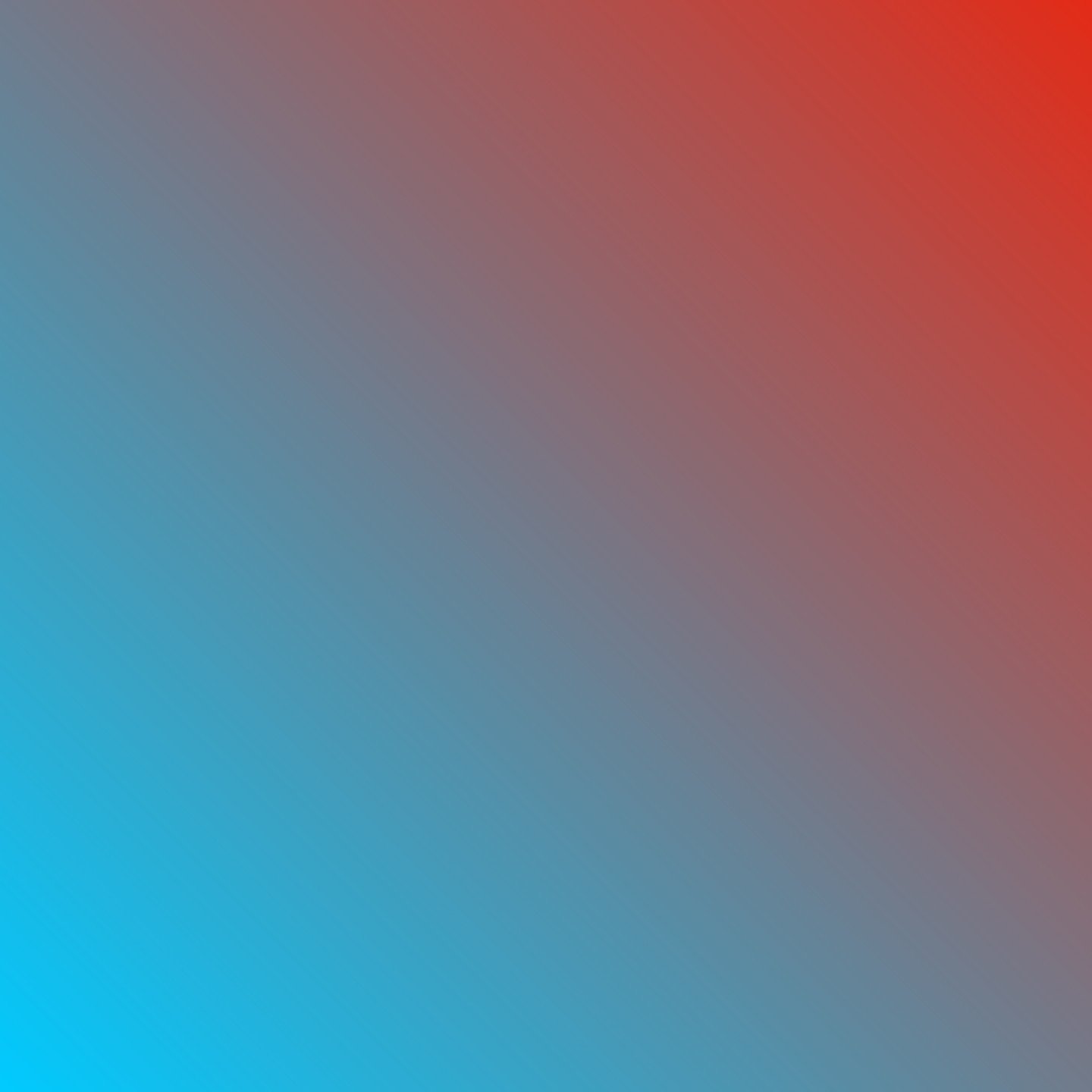 An image of colour fading from hot red to cool blue. Colour visualisation is a technique used in hypnotherapy